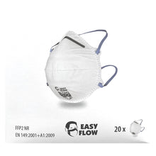 Załaduj obraz do przeglądarki galerii, Easy Flow Maska Przeciwpyłowa FFP2 (20szt.)
