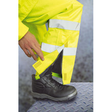 Load image into Gallery viewer, Multi Norm; Rain Unlined Hi-Vis Flame Retardant Anti-Static Trousers
